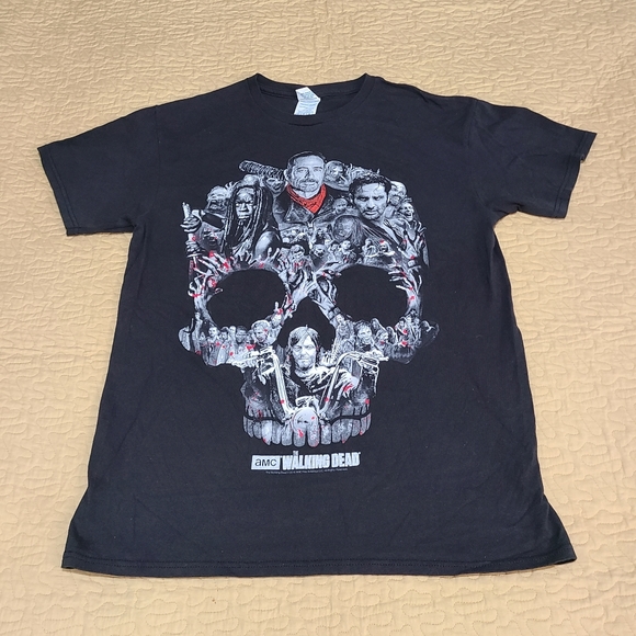 Waking Dead Skull promo T shirt size M - Picture 2 of 4